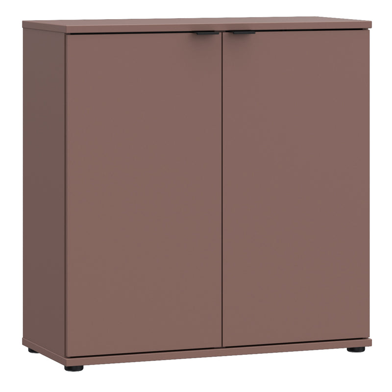 Ganymede 2 Door Cupboard in Terracotta – image 1