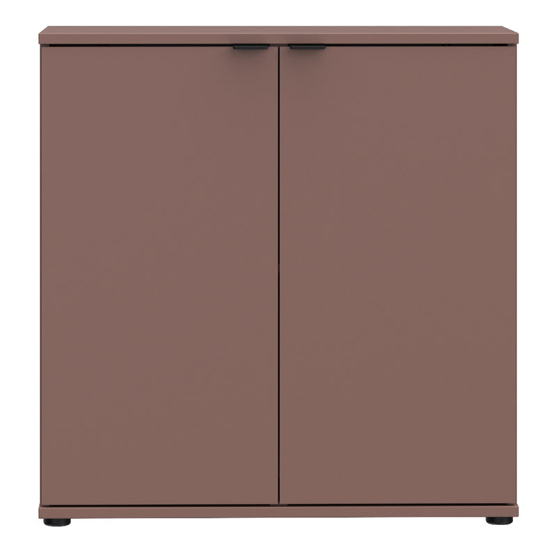 Ganymede 2 Door Cupboard in Terracotta – image 2