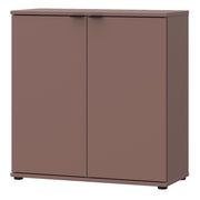 Ganymede 2 Door Cupboard in Terracotta – image 3