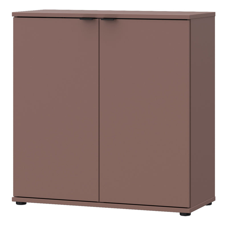 Ganymede 2 Door Cupboard in Terracotta – image 3