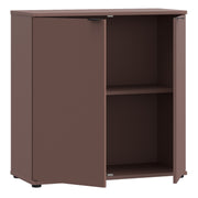 Ganymede 2 Door Cupboard in Terracotta – image 4
