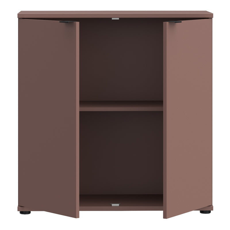 Ganymede 2 Door Cupboard in Terracotta – image 5