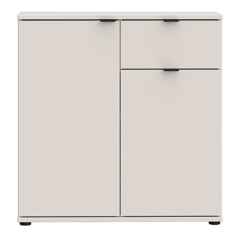 Ganymede 2 Door Cupboard with Drawer in Sand – image 2