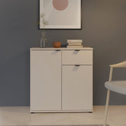 Ganymede 2 Door Cupboard with Drawer in Sand – image 5