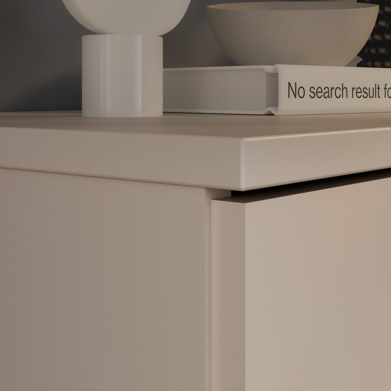 Ganymede 2 Door Cupboard with Drawer in Sand – image 7