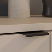 Ganymede TV Unit with Open Shelf, Drawer & 2 Doors in Sand – image 8