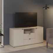 Ganymede TV Unit with Open Shelf, 2 Drawers & 2 Doors in Sand – image 5