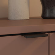 Ganymede TV Unit with Open Shelf, 2 Drawers & 2 Doors in Terracotta – image 8
