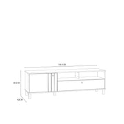 Grafton TV Unit n Cream and Oak – image 10