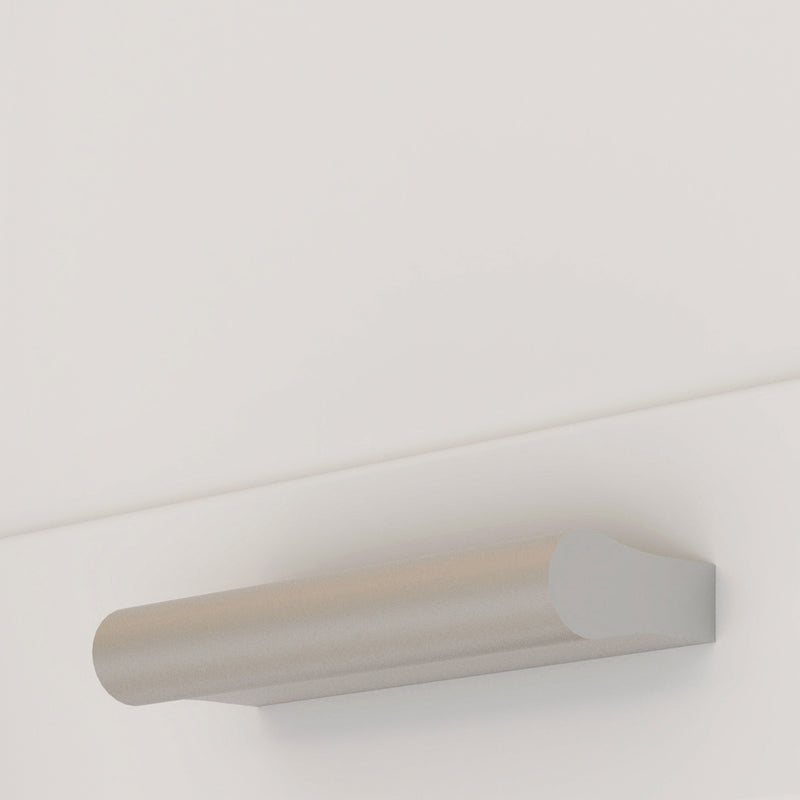 Lokko Hanging Cupboard with 1 Door & Silver Handle in White – image 7