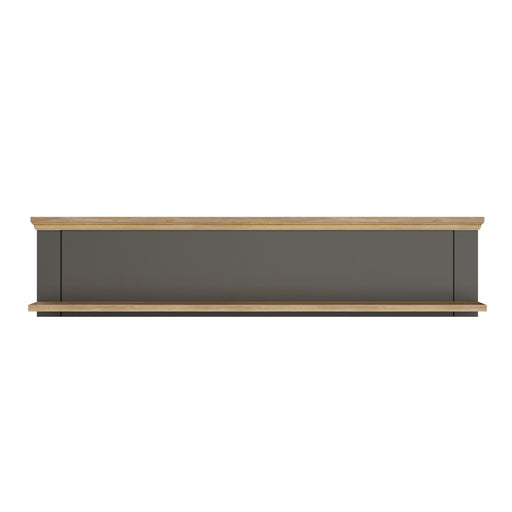 Pontypool Wall Shelf in Grey and Mauvella Oak – image 2