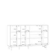 Playly 3 Door Sideboard in Sand – image 10