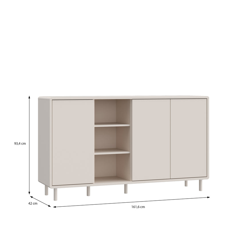 Playly 3 Door Sideboard in Sand – image 9