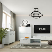 Sali 4 Door Highboard in Light – image 5