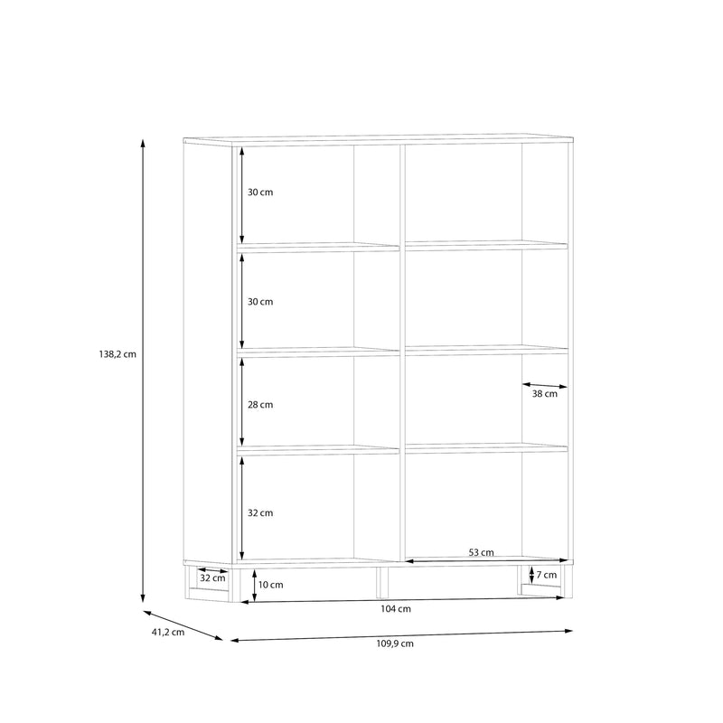 Sali 4 Door Highboard in Light – image 9