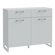 Sali 2 Door 2 Drawer Chest – Grey – image 1