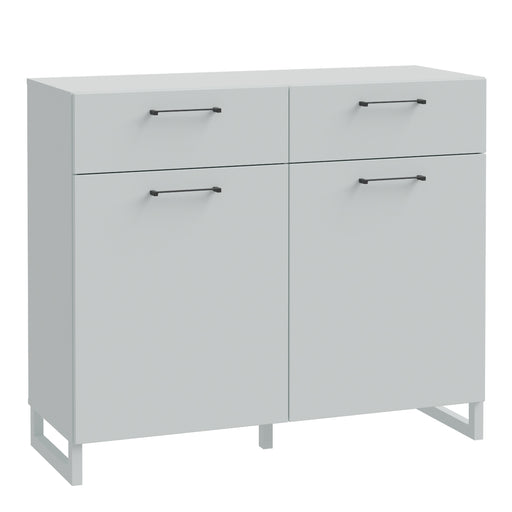 Sali 2 Door 2 Drawer Chest – Grey – image 1