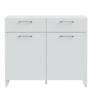 Sali 2 Door 2 Drawer Chest – Grey – image 2