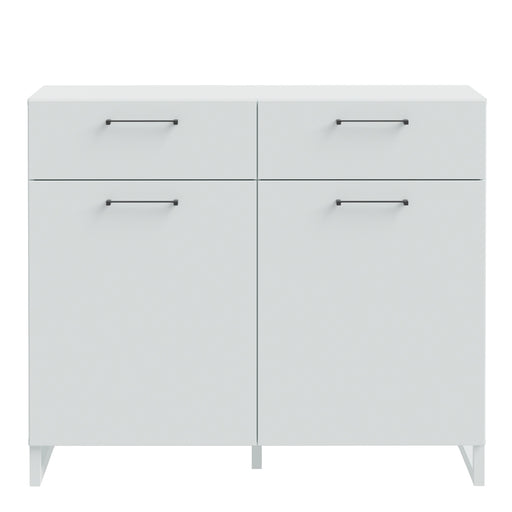 Sali 2 Door 2 Drawer Chest – Grey – image 2