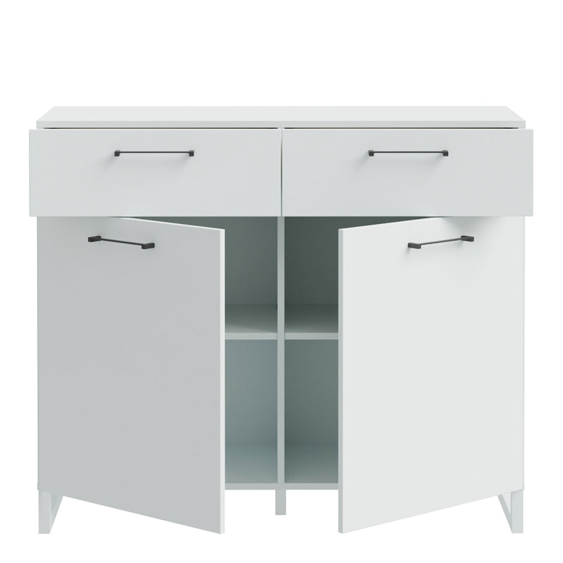 Sali 2 Door 2 Drawer Chest – Grey – image 4