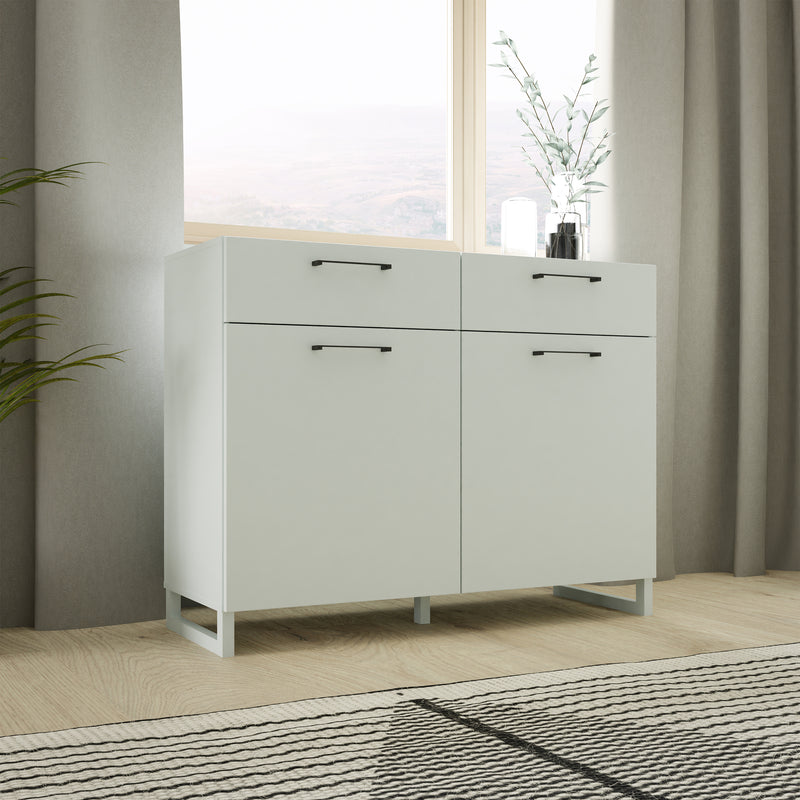 Sali 2 Door 2 Drawer Chest – Grey – image 6