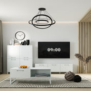 Sali 2 Door 2 Drawer TV Unit in Light – Grey – image 5