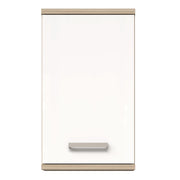 Veris Small Hanging Cupboard with 1 Door in Sonoma Oak and White High Gloss – image 2