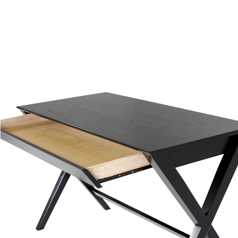 Writex Desk 1 Drawer in Black – image 5