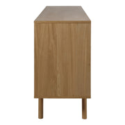 Marte 2 Door 4 Drawers Sideboard in Oak – image 3