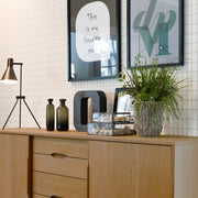 Marte 2 Door 4 Drawers Sideboard in Oak – image 8