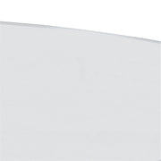 Heaven Round Coffee Table with Glass Top and Chrome Legs – image 6