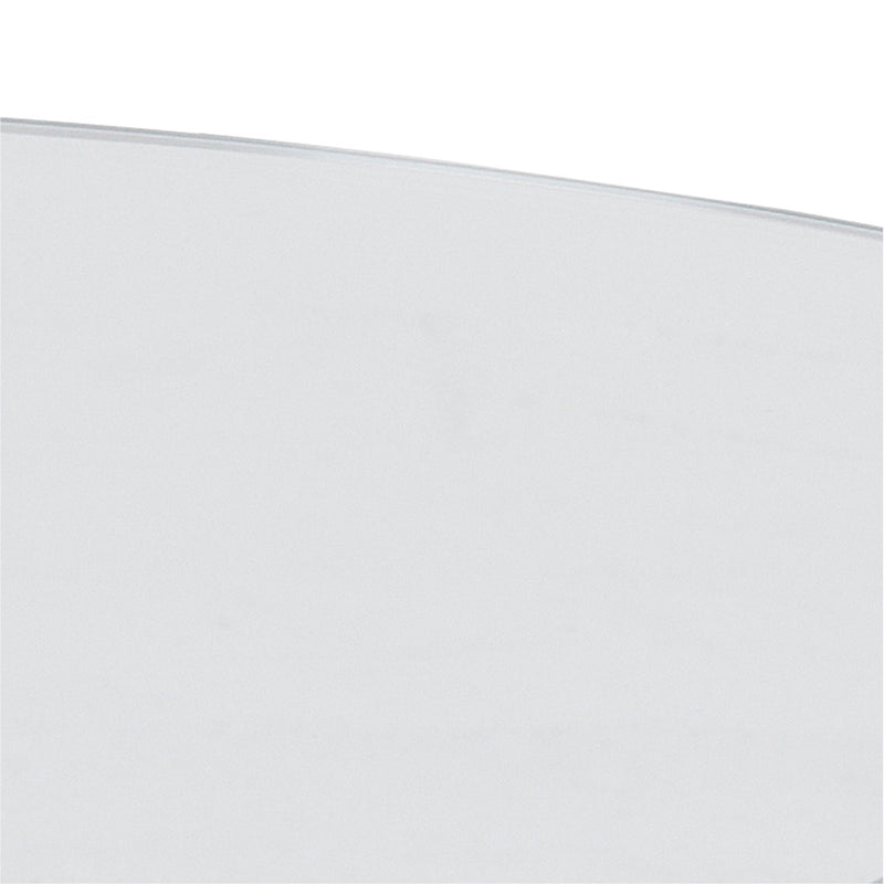 Heaven Round Coffee Table with Glass Top and Chrome Legs – image 6