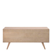 A-Line Sideboard with 4 Drawers and Sliding Door – White Oak – image 3