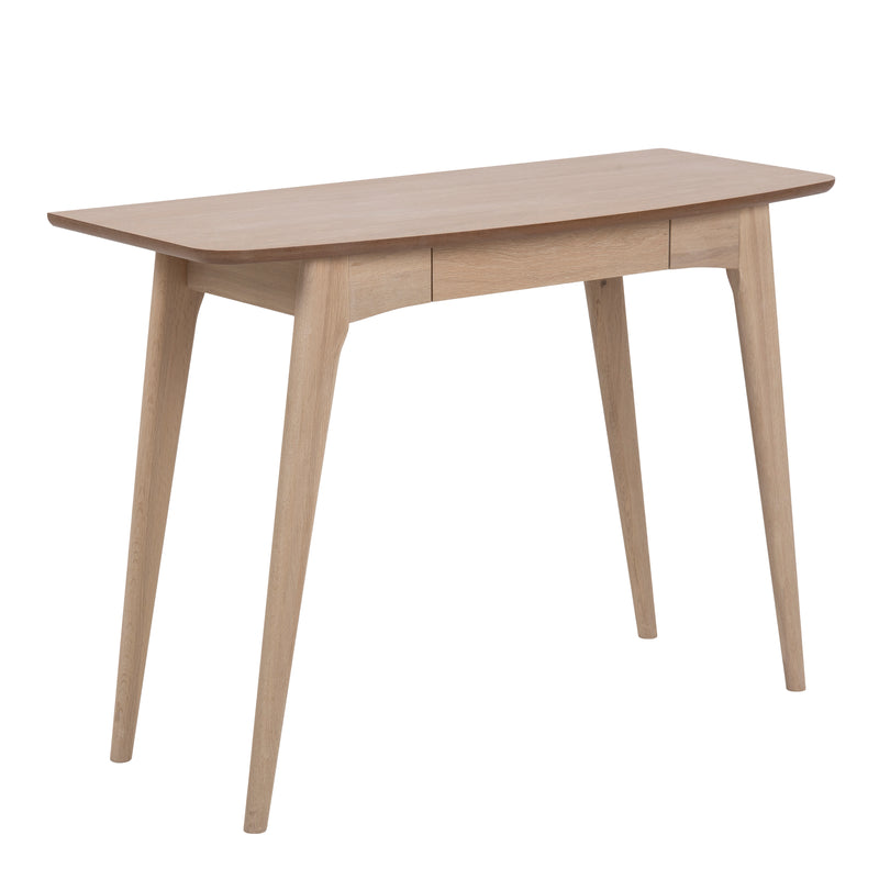 Woodstock 1 Drawer Desk in Oak – image 1