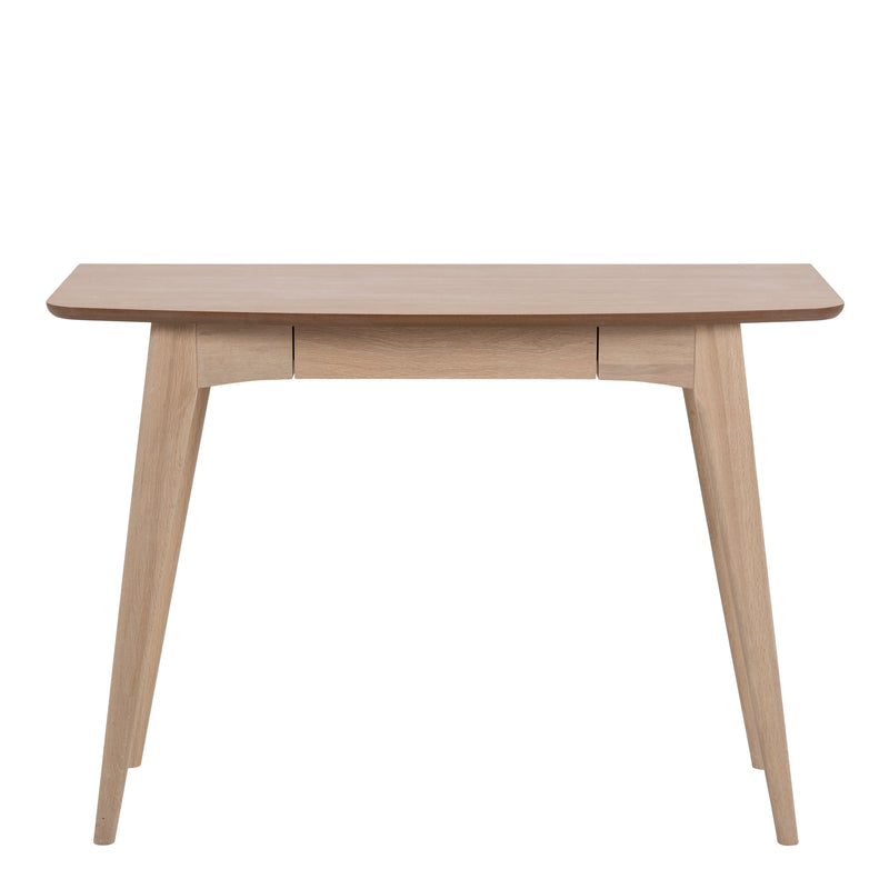 Woodstock 1 Drawer Desk in Oak – image 2