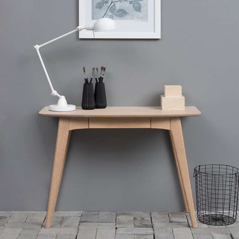Woodstock 1 Drawer Desk in Oak – image 5