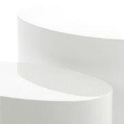 Mice Oval Coffee Table Set of 2 – White – image 6