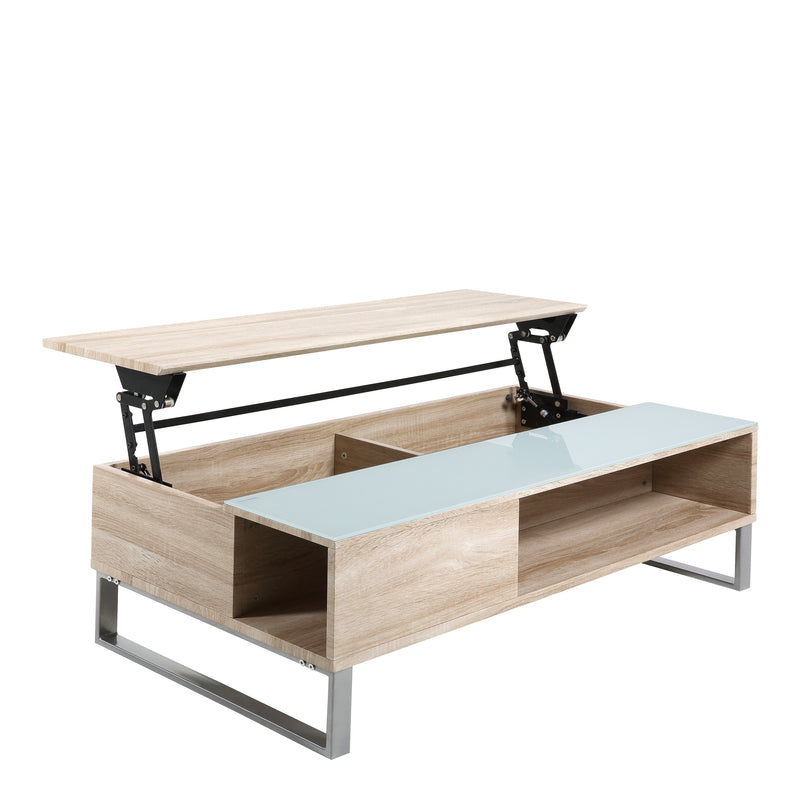 Azalea Lift Up Coffee Table – Oak – image 4