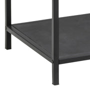 Seaford Narrow Metal Bookcase with 3 Shelves – Glass – image 6