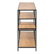 Seaford Wide Metal Bookcase with 4 Shelves – image 3