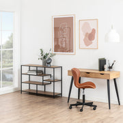 Seaford Wide Metal Bookcase with 4 Shelves – image 6
