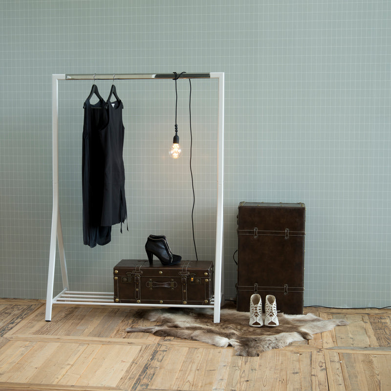 Brent Clothes Rack – White – image 4