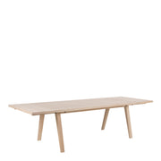 A-Line Extendable Dining Table in Smoked Oak 200/286 x 74.6 x 95cm – White Oak – image 1