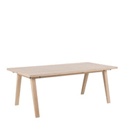A-Line Extendable Dining Table in Smoked Oak 200/286 x 74.6 x 95cm – White Oak – image 2