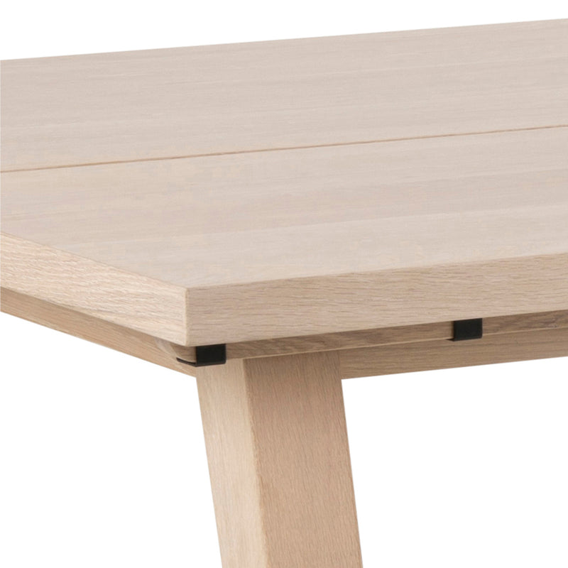 A-Line Extendable Dining Table in Smoked Oak 200/286 x 74.6 x 95cm – White Oak – image 7