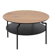 Goldington Round Coffee Table with Melamine Top and Legs – image 1