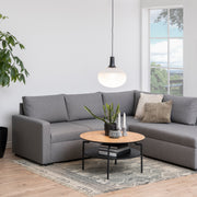 Goldington Round Coffee Table with Melamine Top and Legs – image 3
