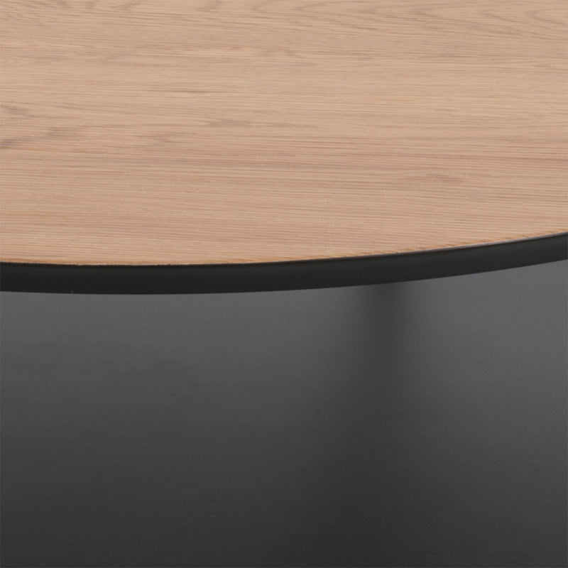 Goldington Round Coffee Table with Melamine Top and Legs – image 5