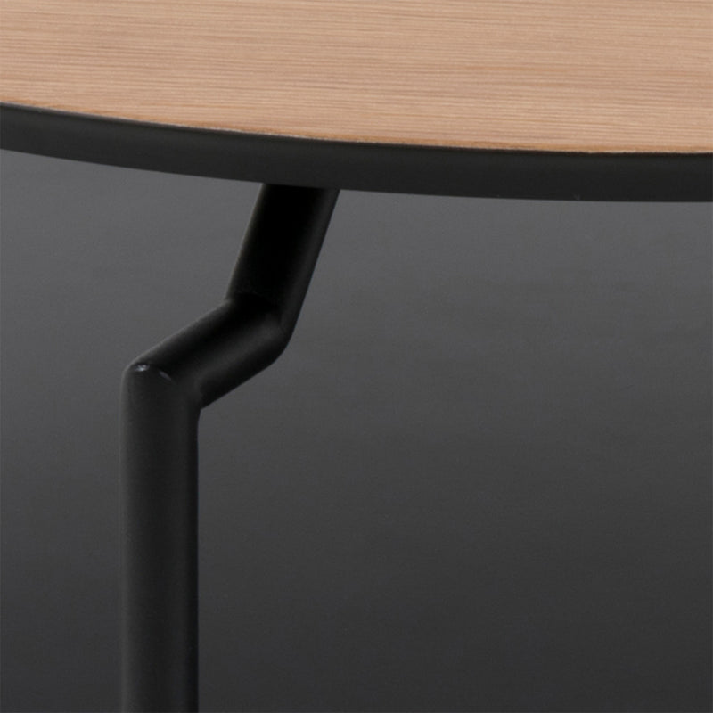 Goldington Round Coffee Table with Melamine Top and Legs – image 6