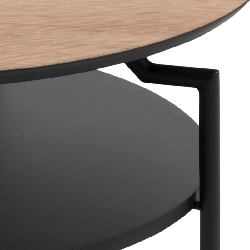 Goldington Round Coffee Table with Melamine Top and Legs – image 7